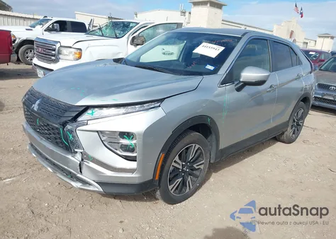 2025 Mitsubishi Eclipse Cross Black Edition S-Awc/Se S-Awc/Sel from USA, damaged, VIN JA4ATWAA3SZ009046